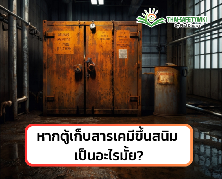 หากตู้เก็บสารเคมีขึ้นสนิม เป็นอะไรมั้ย